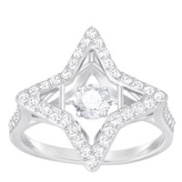 Anillo Swarovski Mujer Sparkling Dance Star in Aleación de Metal Cristallo 5349666-14